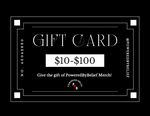 PoweredByBelief Gift Card